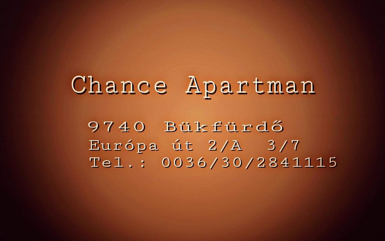 Chance Apartman Buekfuerdo المظهر الخارجي الصورة